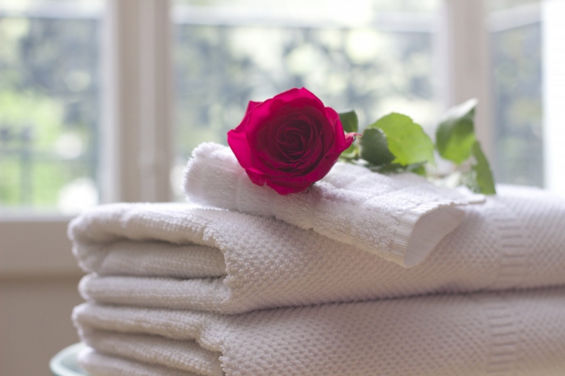 chambre-hote-ROQUESTERON-min_towel_rose_clean_care_salon_spa_white_bath-731641